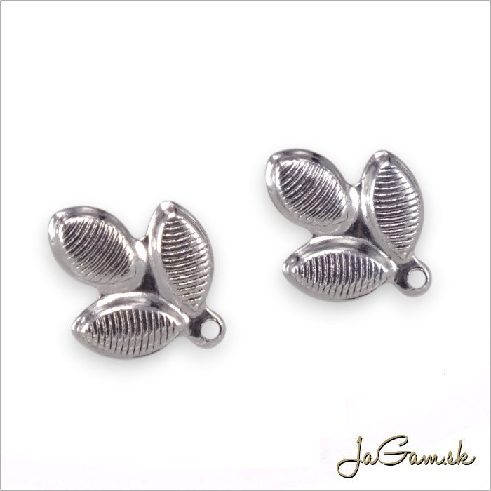 Náušnicové puzety 14mm CHIRURGICKÁ OCEĽ, 2ks (CH1683)